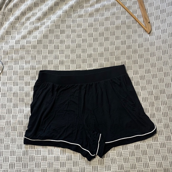 Sleep Riot | Women’s 3 Piece Modal Pajama PJ Set Shirt Shorts Pants Size Large - Picture 4 of 11